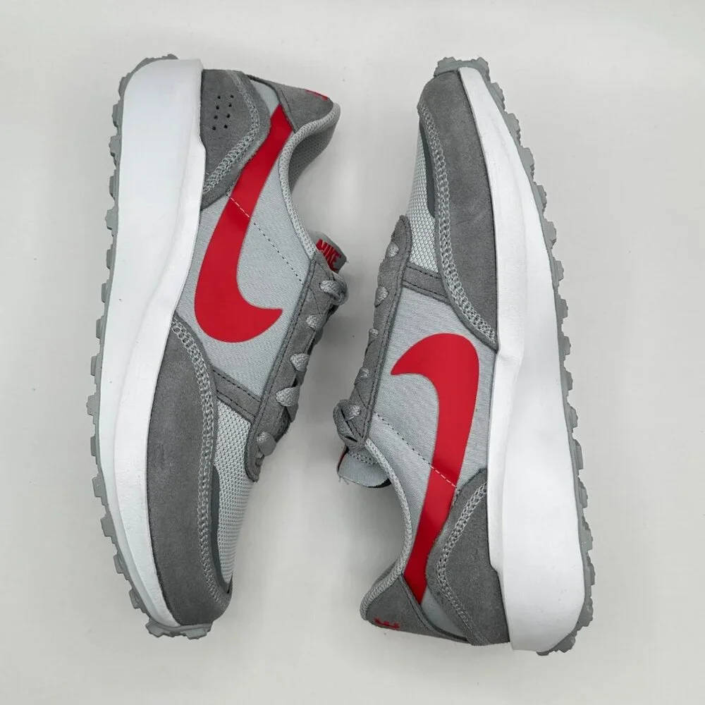 Nike Waffle NAV  Wolf Grey University Red FJ4195-004 Size Women's 7.5  / Men's 6 - Picture 8 of 12